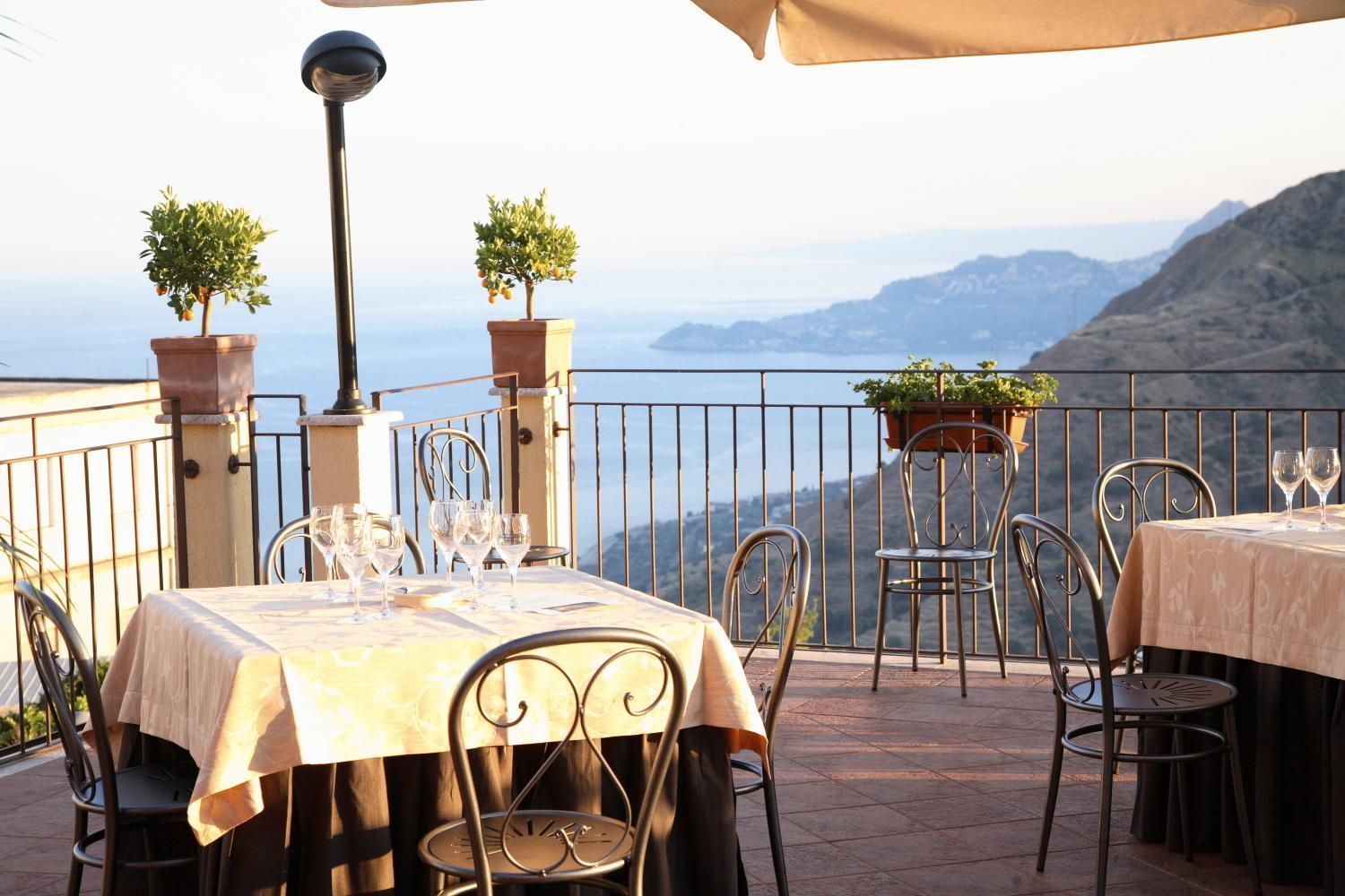 Agostiniana Hotel Santa Teresa Di Riva Bagian luar foto